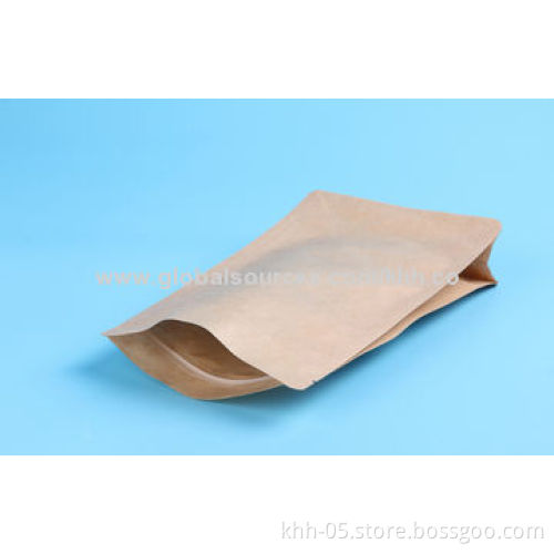 Foil lined stand up kraft paper bags